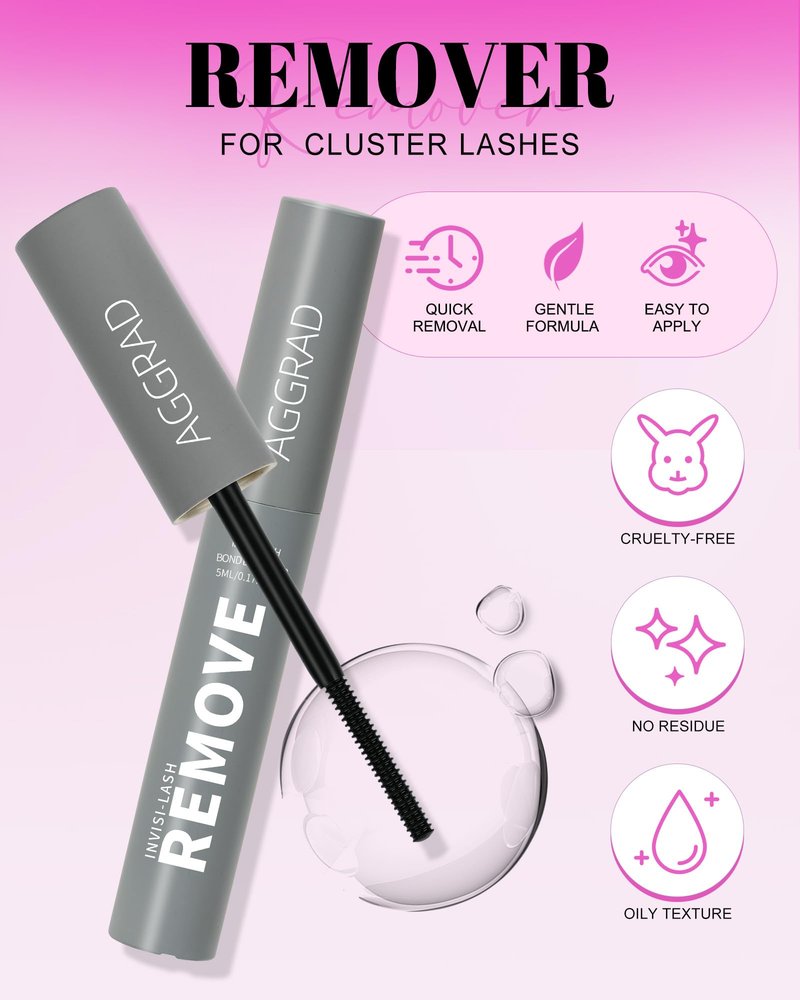Venus Lash Clusters Kit Short 8-14mm Natural Cluster Lashes Kit Wispy Eyelash Clusters Kit DIY Eyelash Extension Kit with Lash Bond and Seal & Tweezers Remover for Fake Lashes Extensions