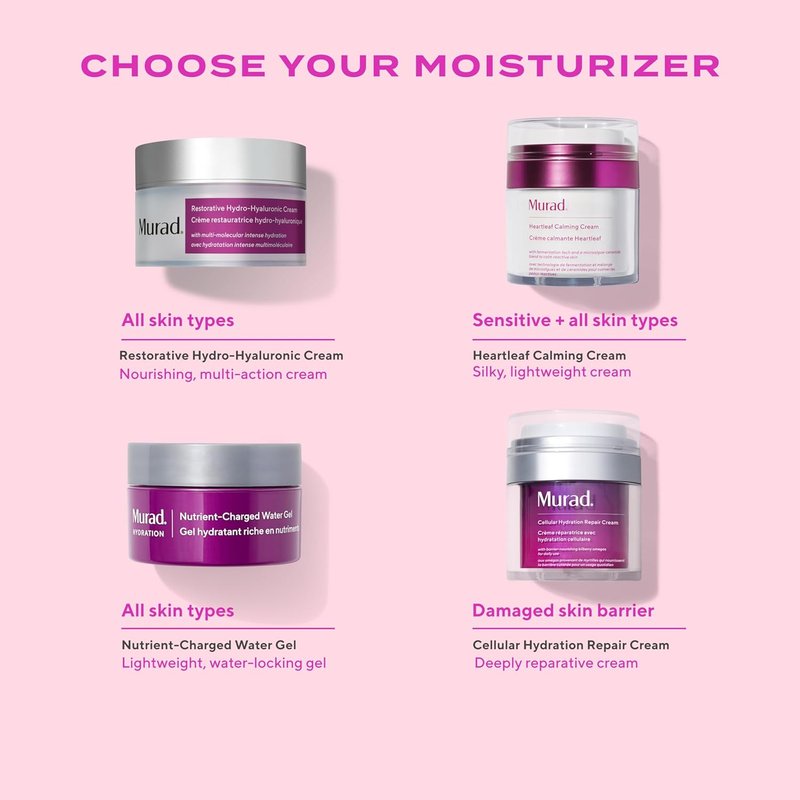 Murad Nutrient-Charged Water Gel for Women - Hydrating Moisturizer | Lightweight Formula