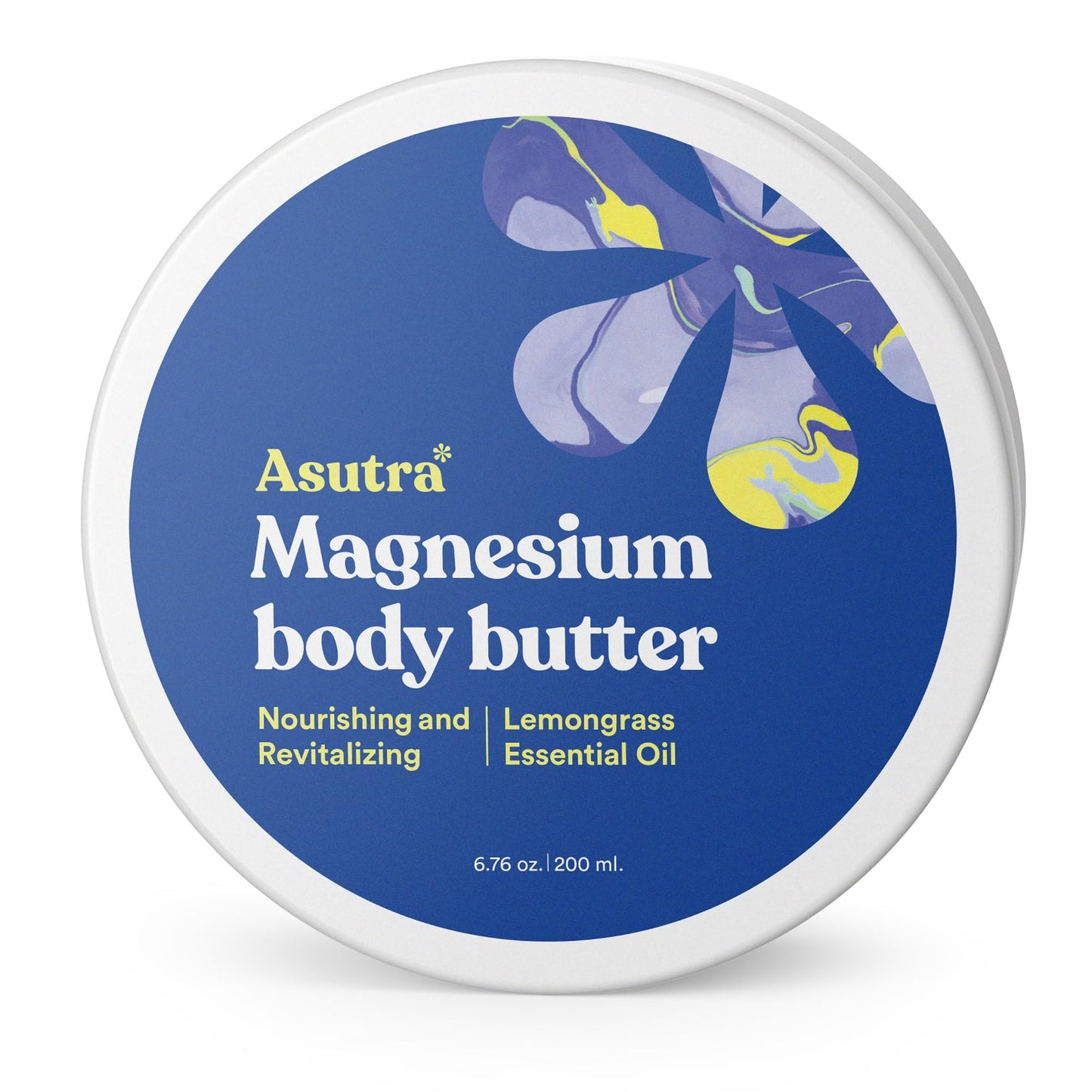 ASUTRA Bundle Set, 2 Products - 1 Topical Magnesium Chloride Oil Spray and 1 Magnesium Body Butter Lotion