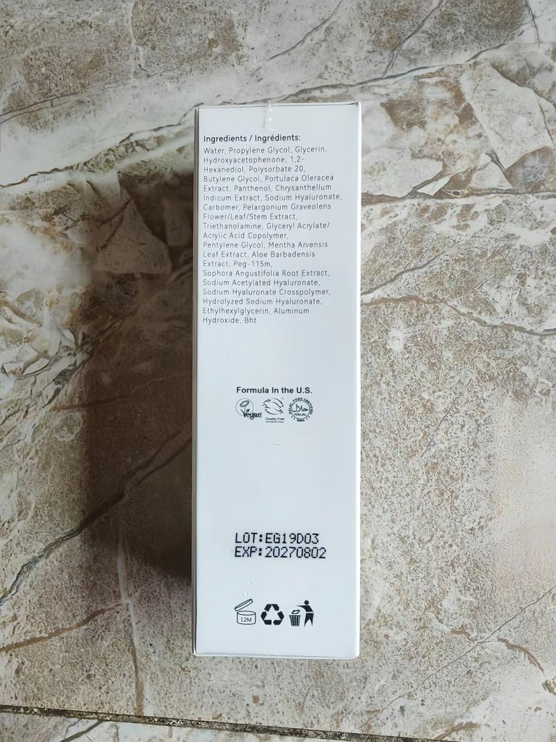 2% Hyaluronic Acid +B5 (Vitamin) Serum for Face - Hydrating & Plumping Skin Care, Anti-Aging, Moisturizing Treatment for Dry Skin, Vegan, Fragrance-Free, 1 fl oz