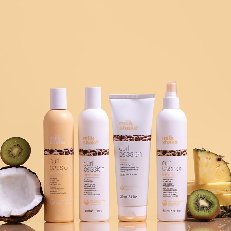 Curl Passion Mask - Nourishing Hydrating Treatment for Frizzy Curly Hair | 8.8 oz