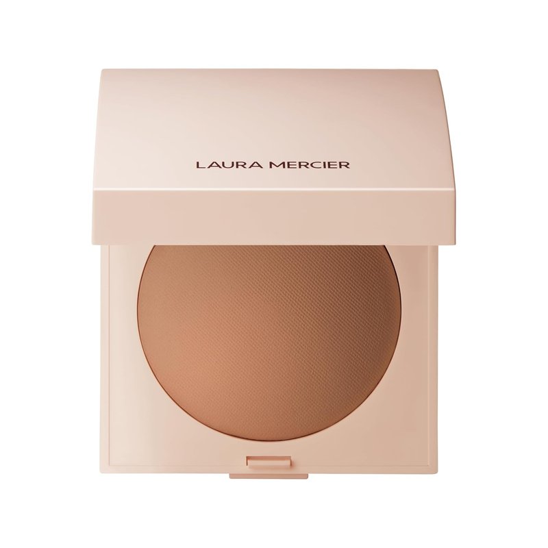 Laura Mercier Real Flawless Luminous Pressed Powder - Talc-Free, Creamy Formula for Natural Glow, Light Coverage