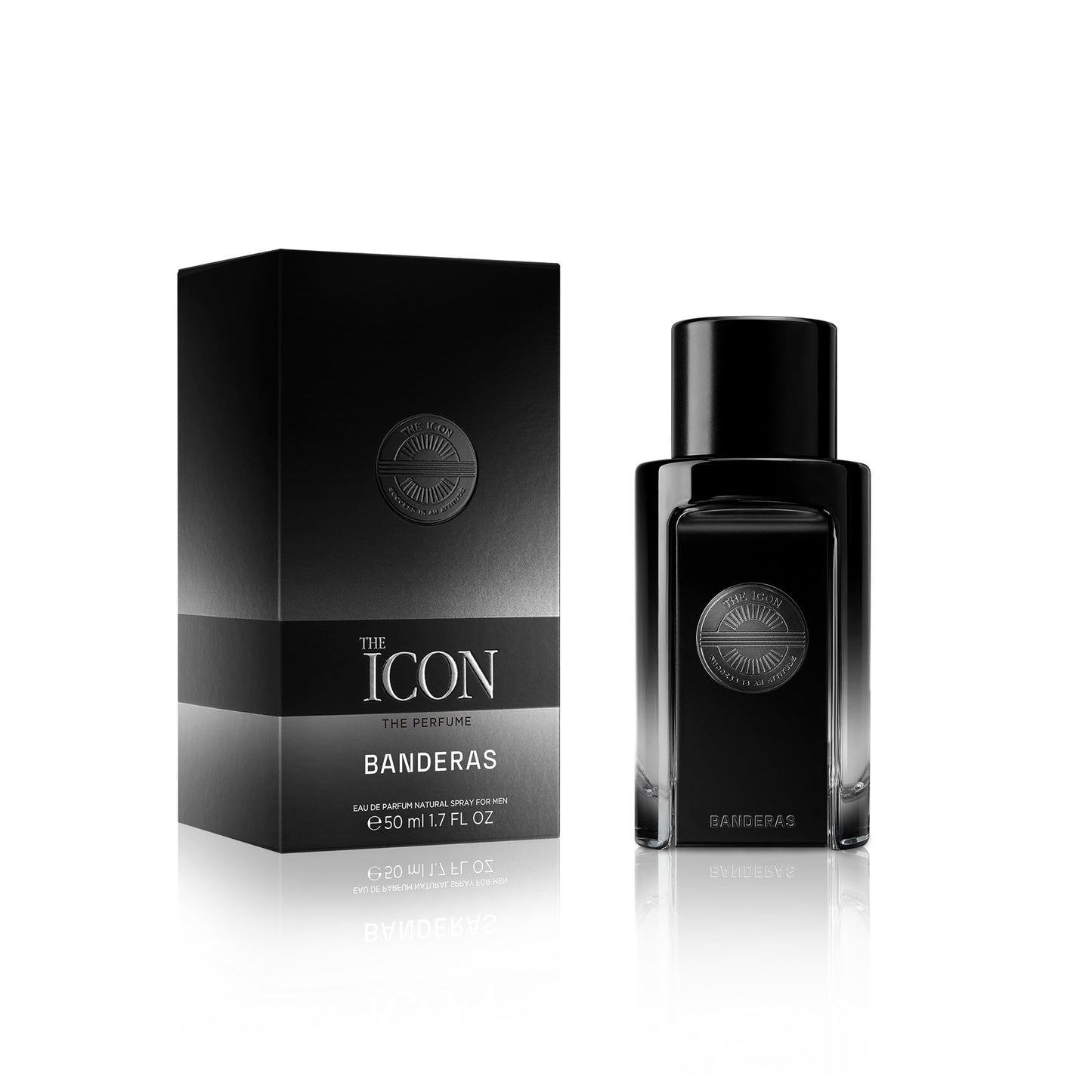 Antonio Banderas The Icon Eau De Parfum Spray for Men, 1.7 Ounce