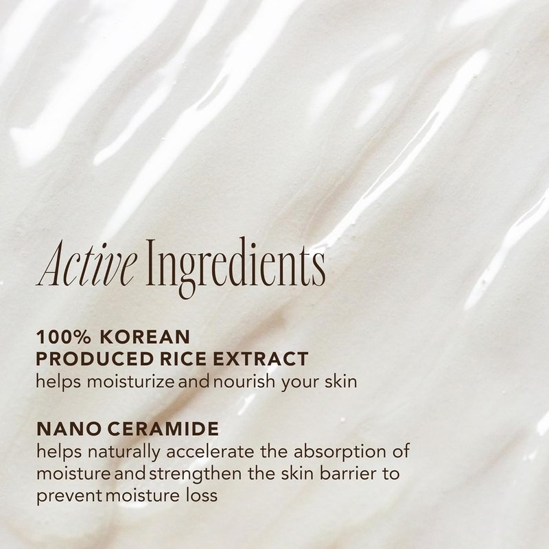 The Face Shop Rice Ceramide Moisturizing Skincare Set - Hydrating Toner & Moisturizer for Dry Skin | Travel Size Gift Set
