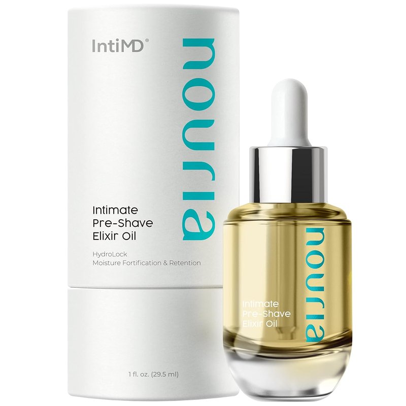 IntiMD Coochy Plus Intimate After Shave Mist & Pre-Shave Oil Kit - HydroLock Moisturizer for Razor Burn & Ingrown Hair Relief