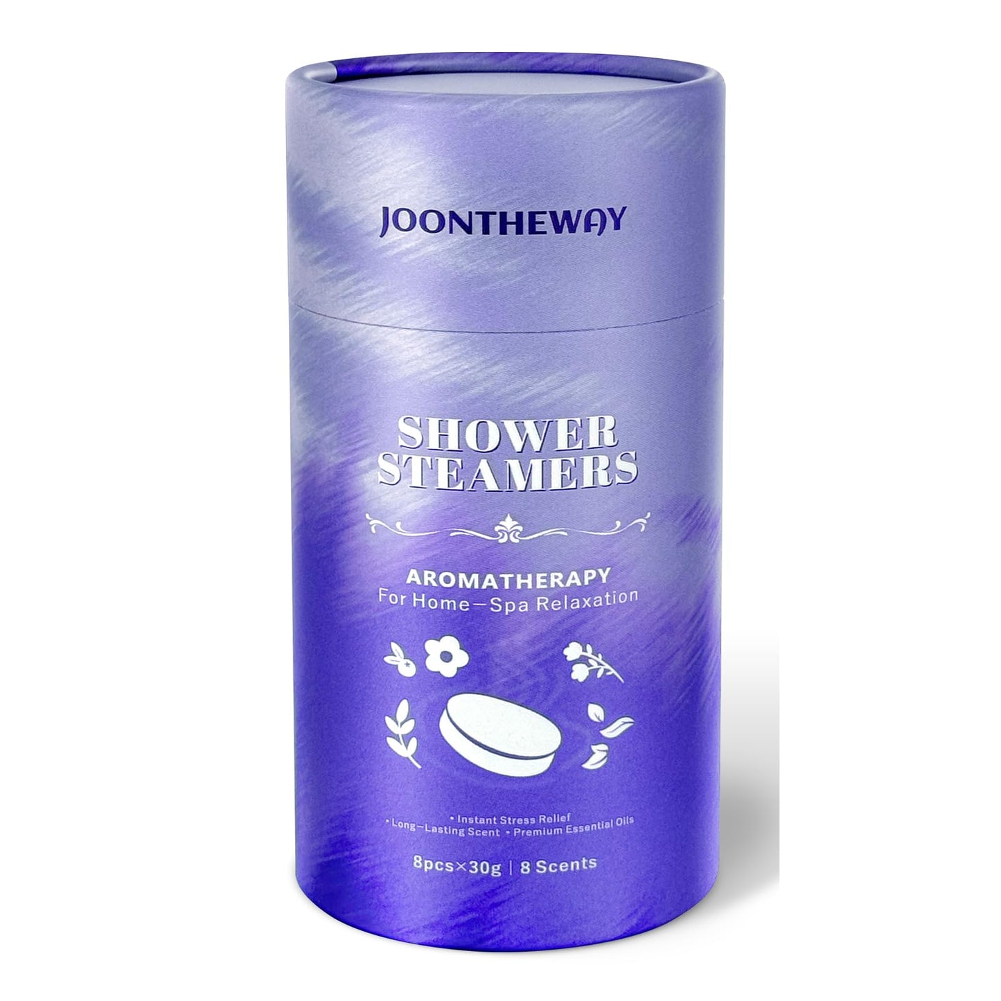 Shower Steamers Aromatherapy 8 Pack - 8% Natural & Organic Essential Oils,Women/Men Spa Steamer, Lingering Intense Aroma Gifts for Women & Men, Spa Gifts & Birthday Christmas Gift Stocking Stuffers
