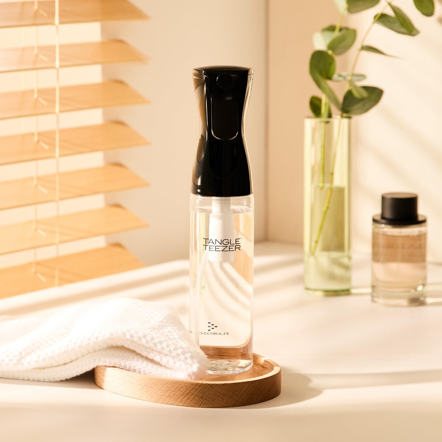 TANGLE TEEZER Fine Mist Spray Bottle, Continuous Mist for Detangling and Hairstyling