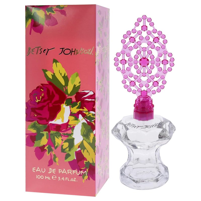 Betsey Johnson Eau De Parfum Spray for Women - 3.4 oz | Floral & Fruity Fragrance