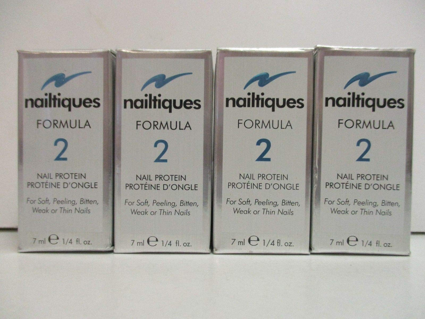 Nailtiques Nail Protein Formula 2, 0.25 oz (Pack of 4)