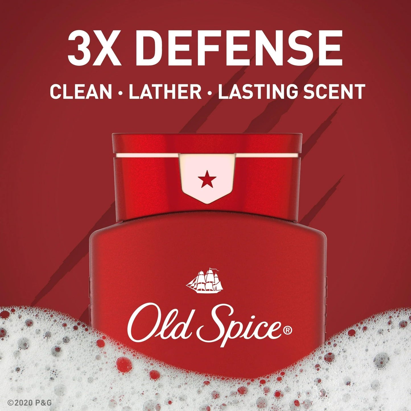 Old Spice Body Wash - Wild Collection - Krakengard - Net Wt. 16 FL OZ (473 mL) Per Bottle - Pack of 3 Bottles