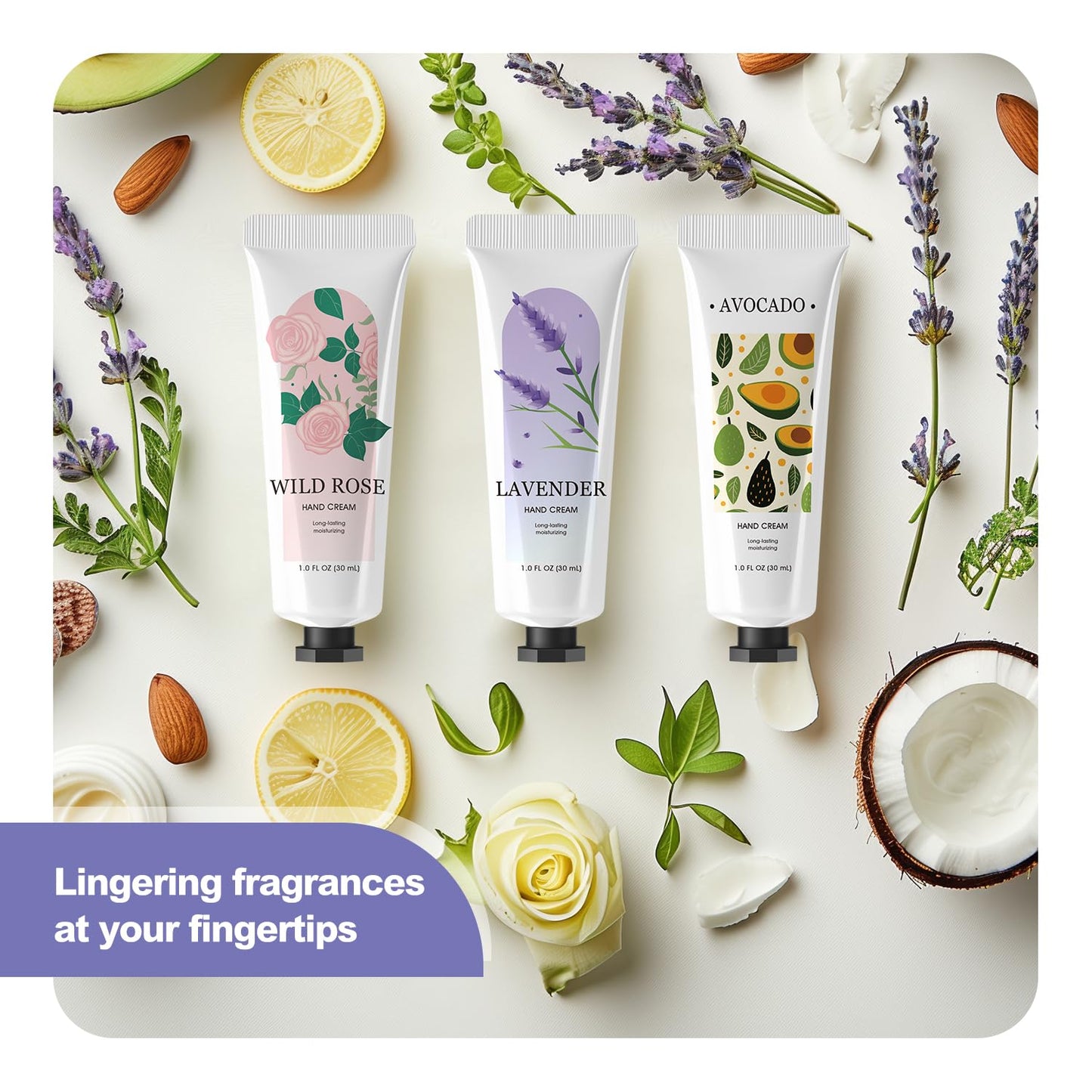 spa luxetique 20 Pack Hand Cream Bulk Mini Hand Lotion Set for Women, Travel Size for Dry Cracked Hands, Small Party Favors Bridesmaid Gifts Christmas for Mom 20 x 1.0 oz/30ml