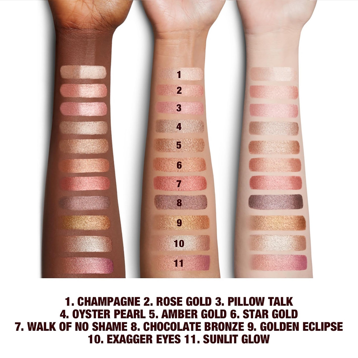 Charlotte Tilbury Eyes to Mesmerize Cream Eyeshadow - Long-Lasting Single Eyeshadow - Water-Infused Metallic Formula with Vitamin E for Crease-Resistant Wear - Rose Gold