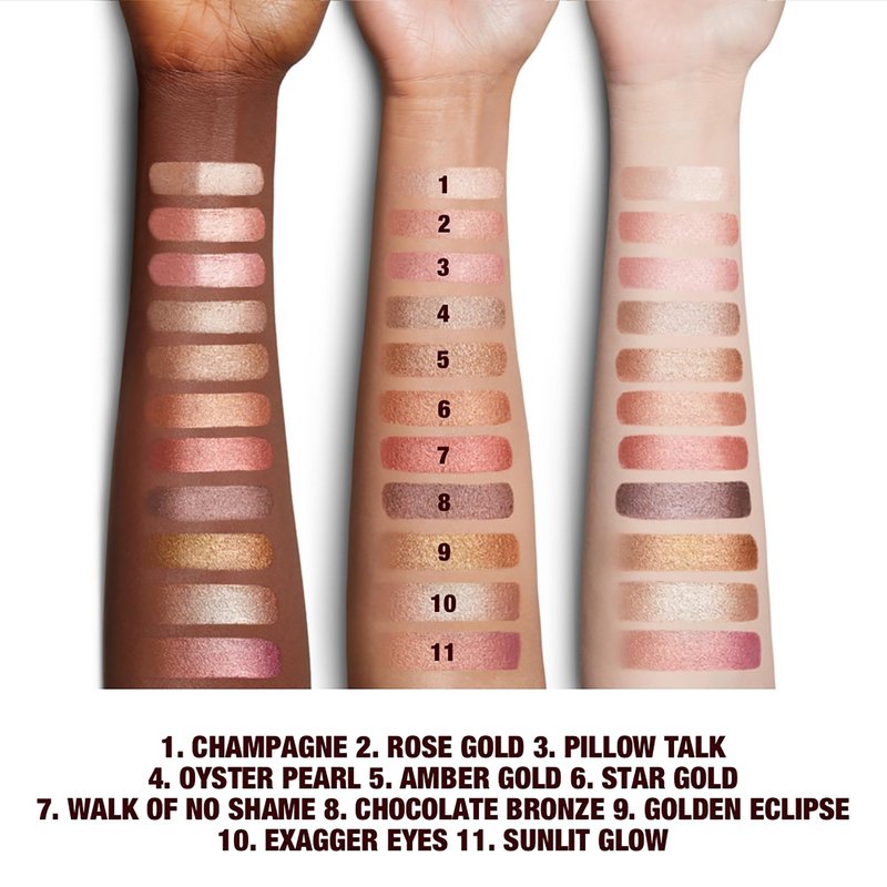 Charlotte Tilbury Eyes to Mesmerize Cream Eyeshadow - Long-Lasting Single Eyeshadow - Water-Infused Metallic Formula with Vitamin E for Crease-Resistant Wear - Oyster Pearl (Marie Antoinette)