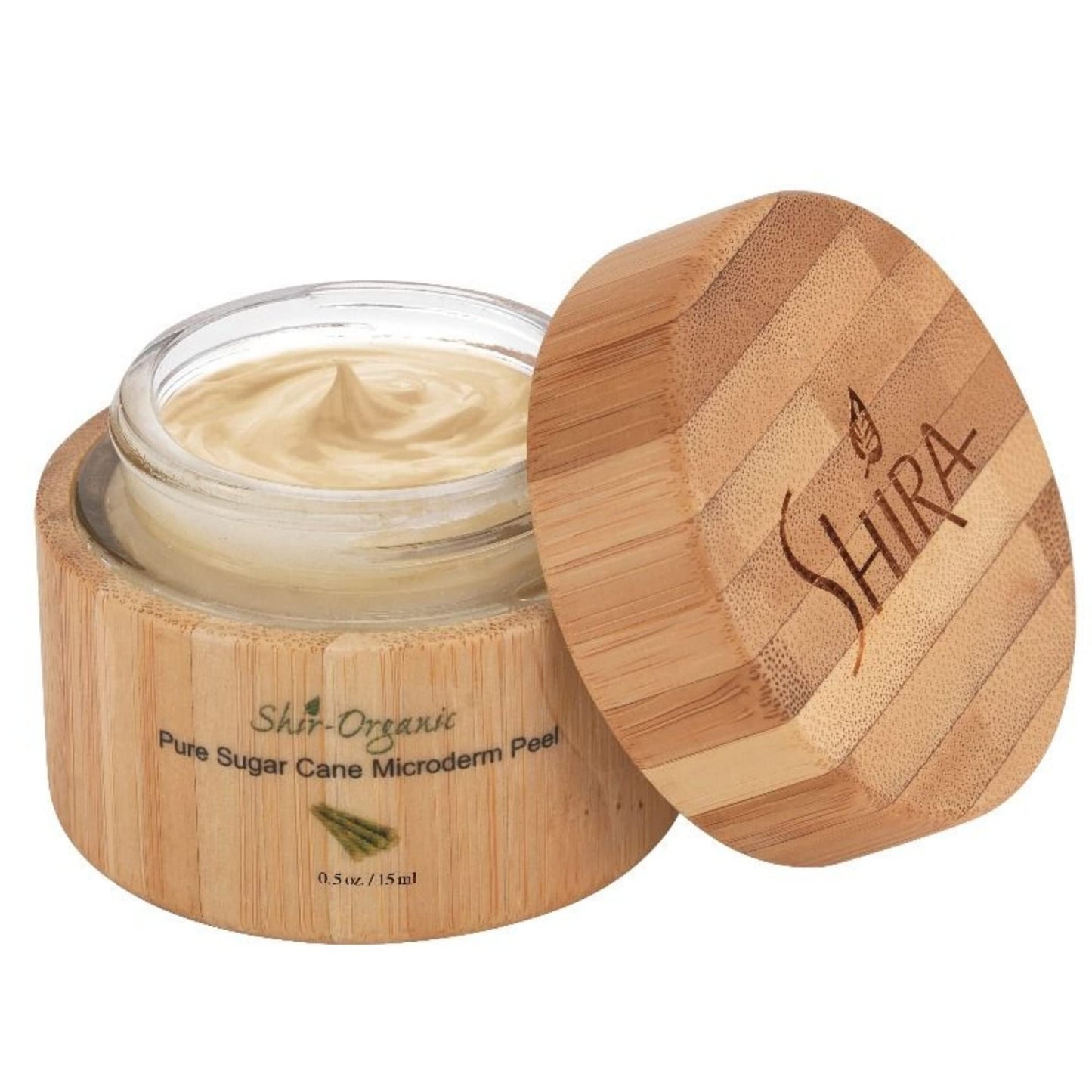 Shira Shir-Organic Pure Sugarcane Microderm Peel Loosens And Dissolves Dead Skin Cells Reveals Hydrated and Youthful-Looking Skin - All Skin Types (15 ml.)
