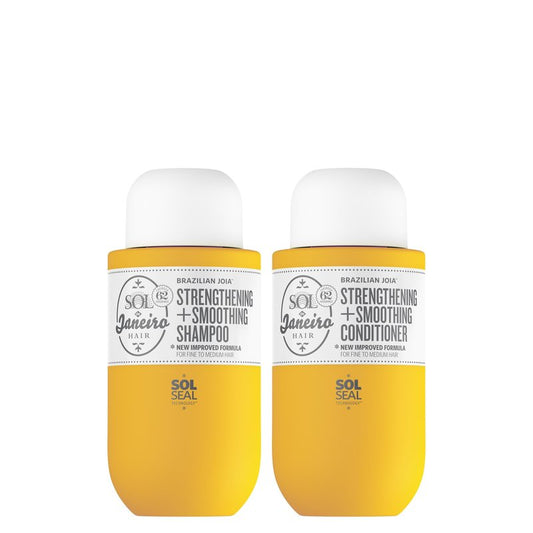 SOL DE JANEIRO Brazilian Joia Damage Repairing Shampoo & Conditioner Travel Set