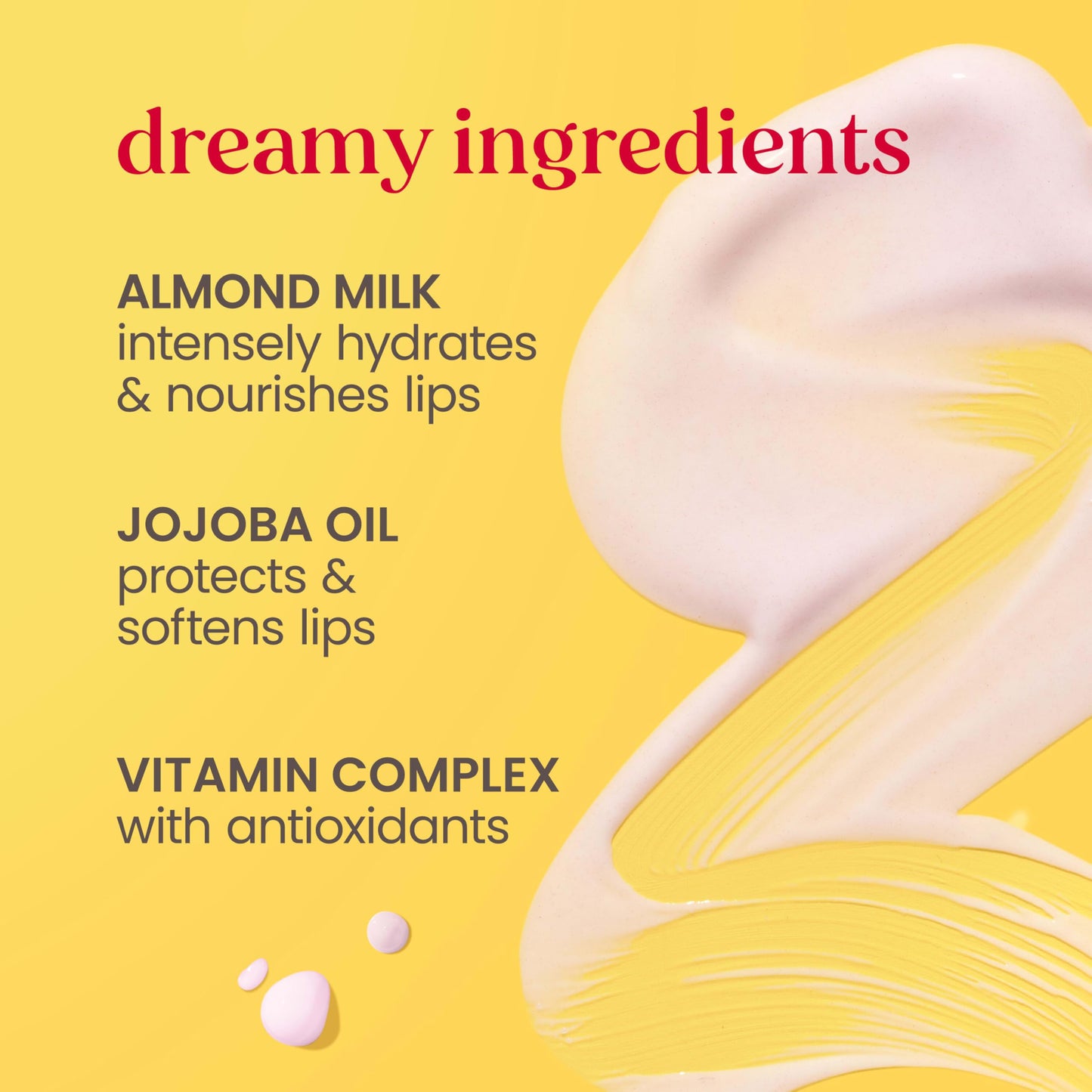 Burt’s Bees Lip Milk, Daily Moisturizer for Lips, Vitamin Enriched Lip Balm with Almond Milk and Jojoba Oil, Hydrating for Softer Lips, 1 Tube, 0.34 Fl Oz