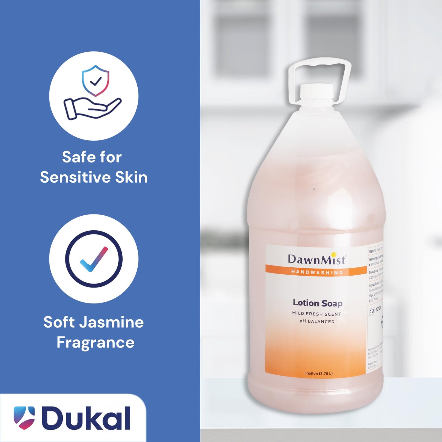 DawnMist DUK BG128 Lotion Soap, 1 Gallon (Pack of 1)