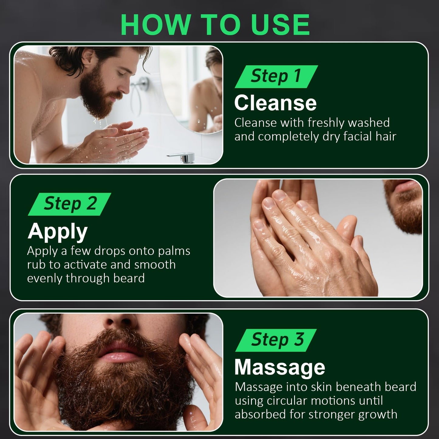 XIKEZAN Beard Oil,Beard Oil for Men,120ml/4.25 OZ Large Volume Sandalwood Natural Beard Growth Oil,Promote Beard Care Growth Mustaches Soften Strength Leave in Conditioner,Unique Gifts for Men Him Dad