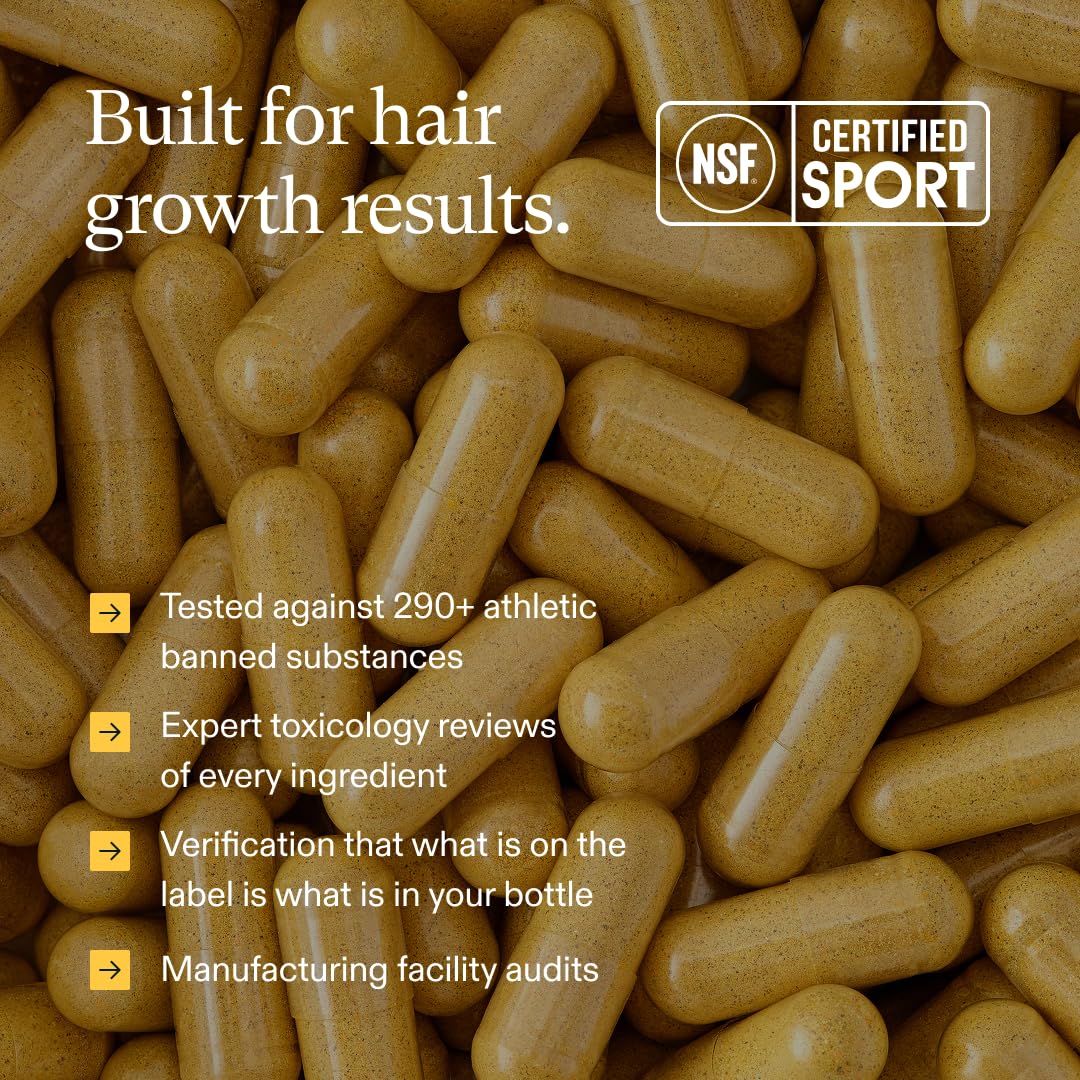 Nutrafol Women's Hair Growth Supplements - Clinically Proven Formula for Thicker, Stronger Hair | 1 Month Supply