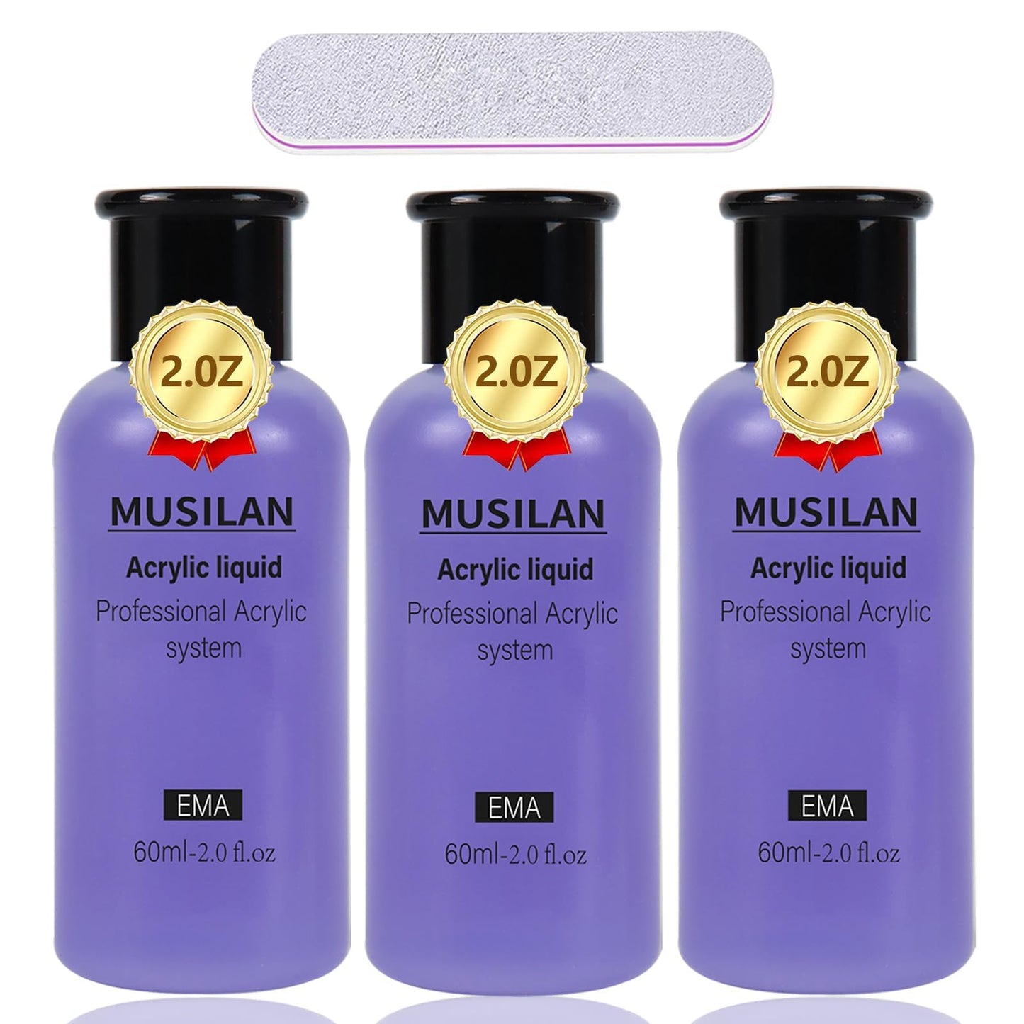 Monomer Acrylic Nail Liquid 6oz for Acrylic Powder - Professional 180ml Monomer Acrylic Nail Liquid Acrylic Powder,Acrylic Nail Extension 3D Nail Art - MMA Free,Quick Dry Time Acrylic Nail Liquid
