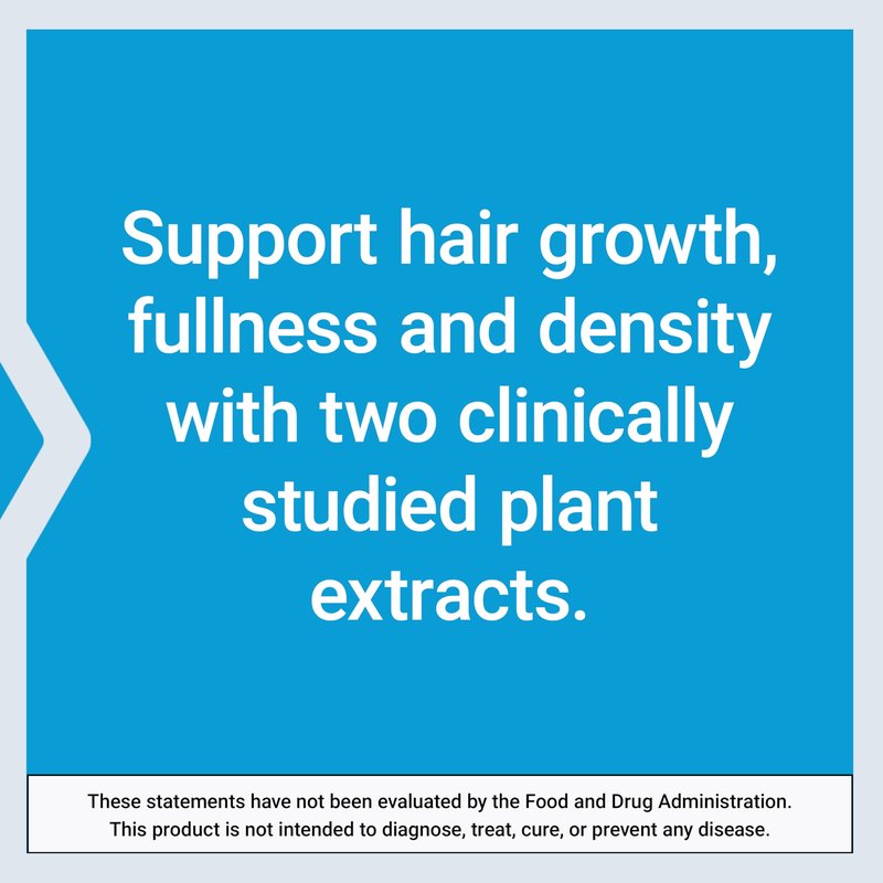 Life Extension Hair Growth for Women, Hair Growth Supplement, Fullness and Density, Ceramosides™, VI-SPO®, Non-GMO, 1-Daily, Gluten-Free, 30 softgels