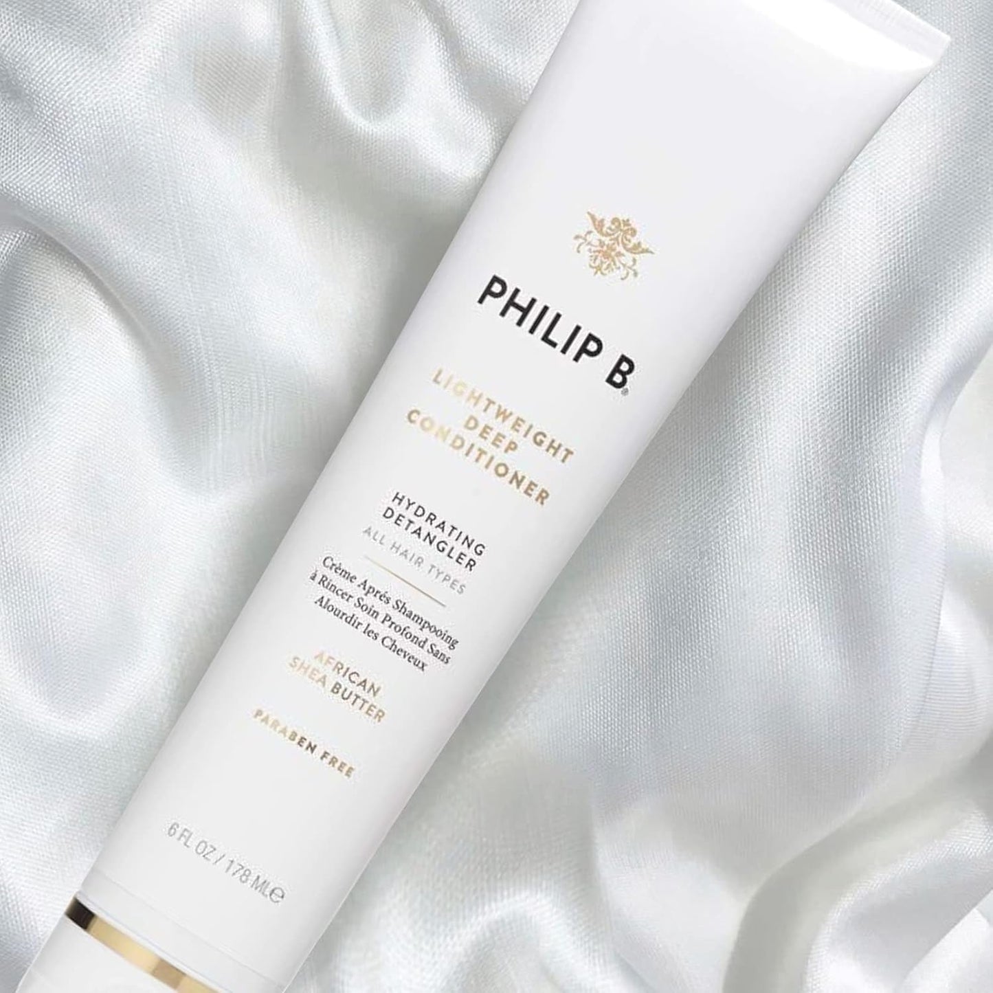 Philip B Lightweight Deep Conditioner - Hydrating Detangler for All Hair Types | 6 fl. oz.