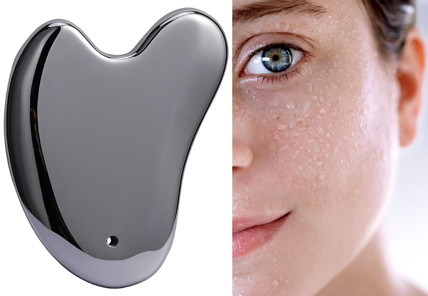 HIFIMDLI Terahertz Stone Gua Sha Facial Tools Face Body Gua Sha