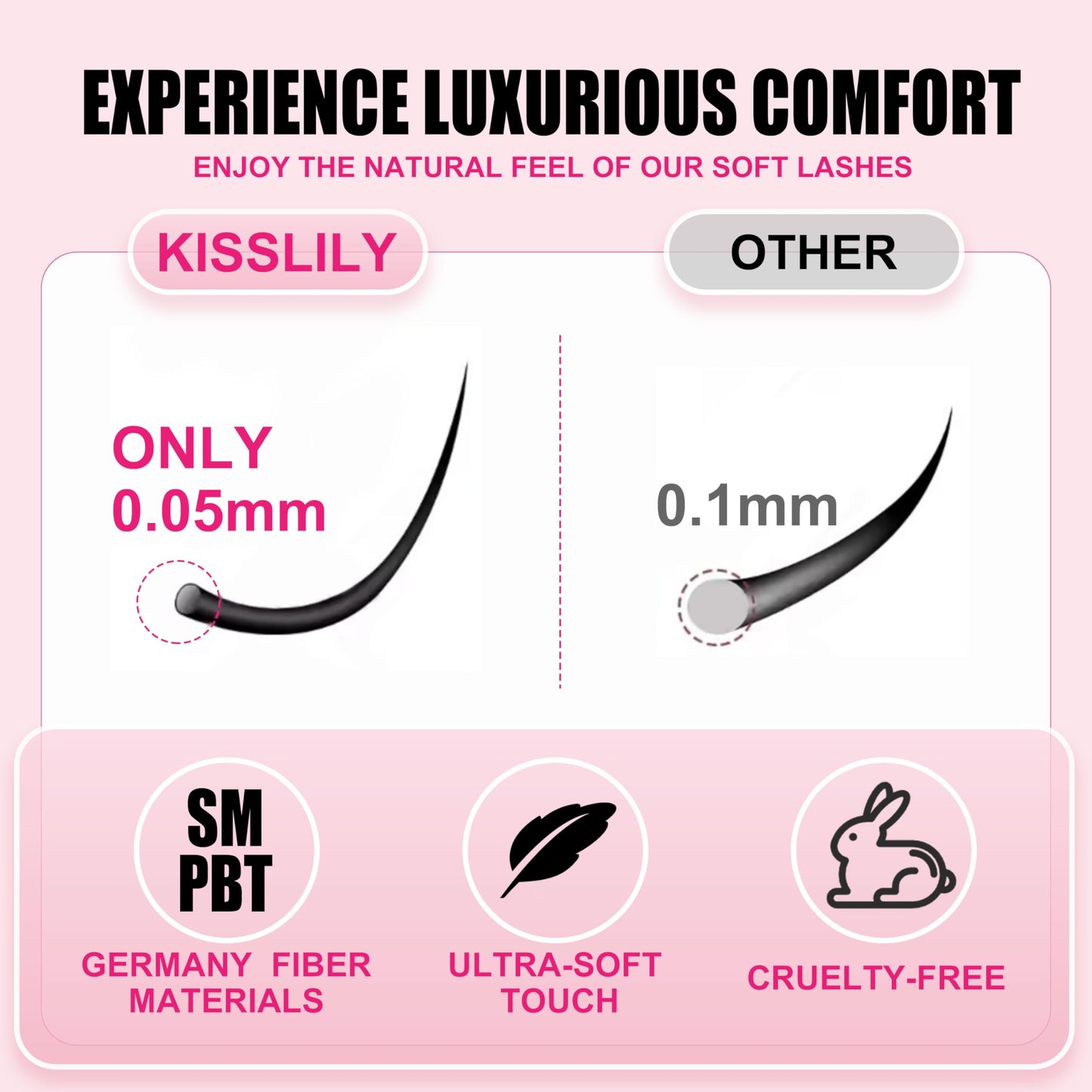 Plume Brown Lashes Natural Lash ClustersWith Invisible Band DlY Lash Extension Kit Eyelash Kit with Bond and Seal 8-16mm C Curl Beginner Individual Lashes Long lasting Makeup For Girl