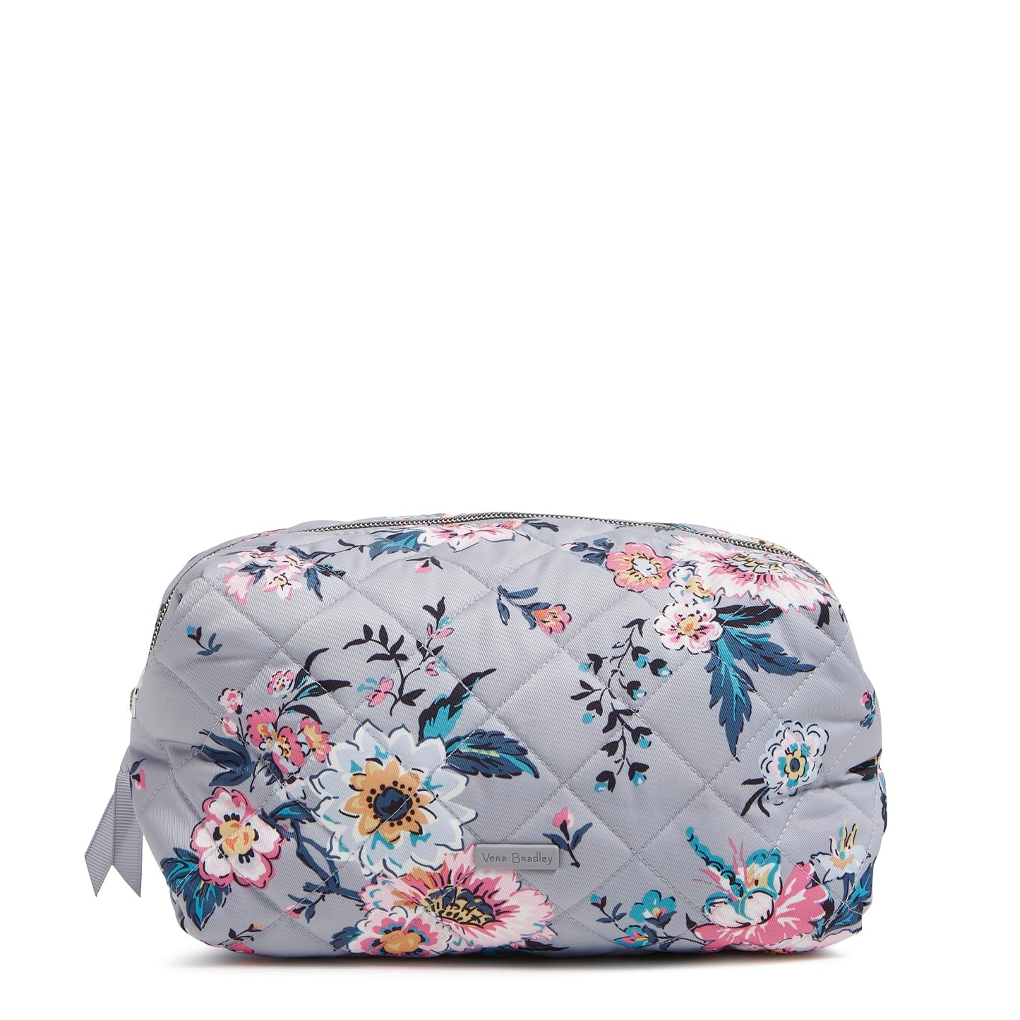 Performance Twill Large Cosmetic Makeup Organizer Bag, Parisian Bouquet, One Size