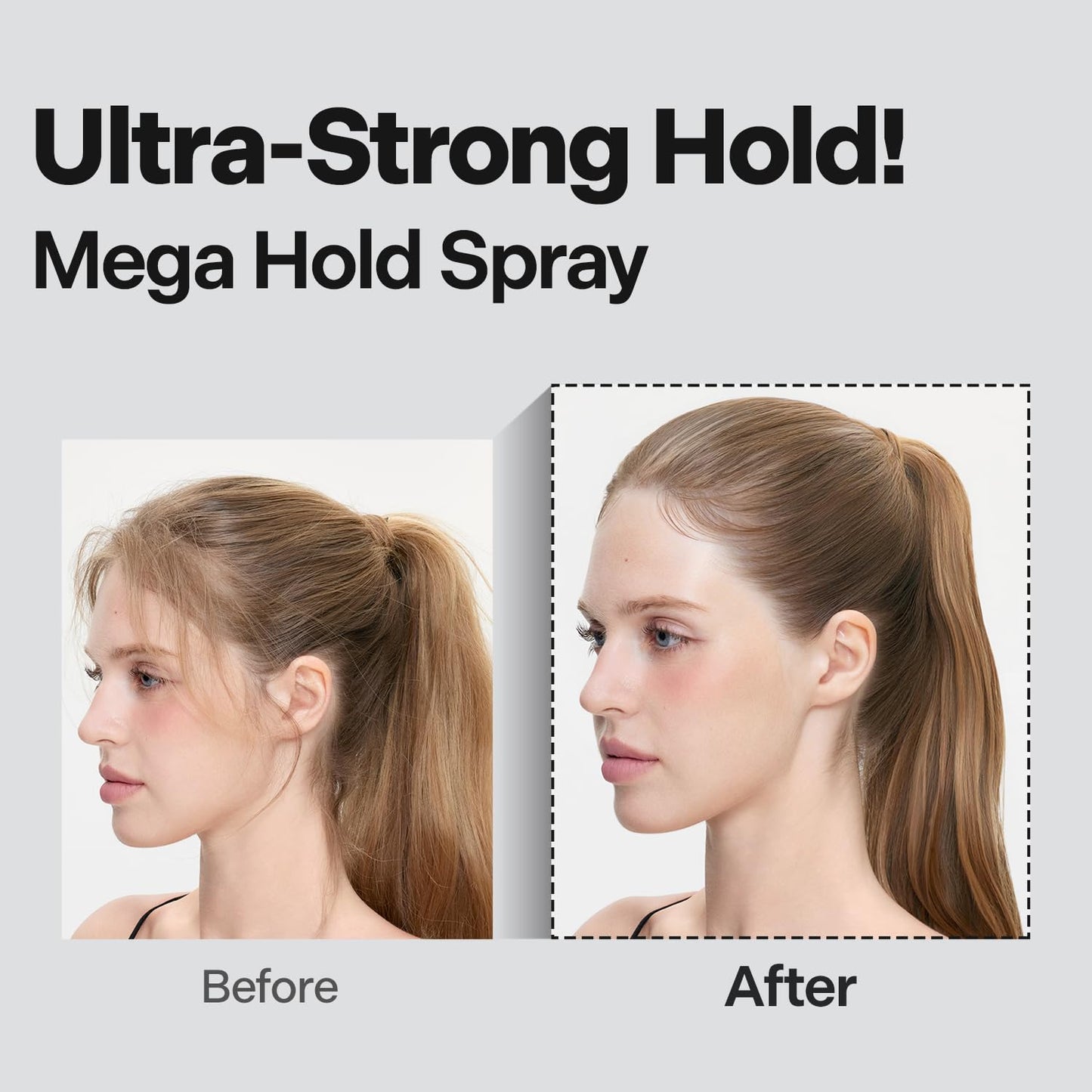DASHU Hairspray, Mega Hold, Super Hair Spray Extra, Detangler , Long-Lasting , Weather-Resistant, Frizz Ease, Korean Hair Care, 8.45fl oz (Two Bundle)