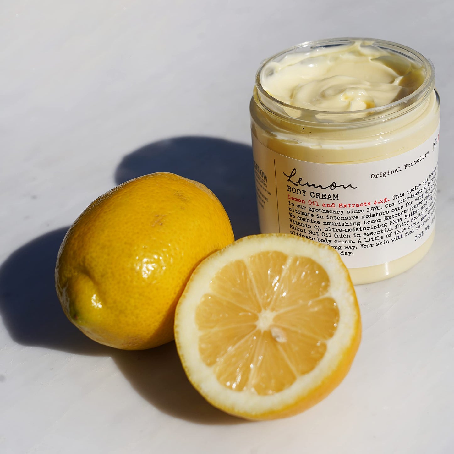 C.O. Bigelow Lemon Body Cream, Lotion for Dry Skin
