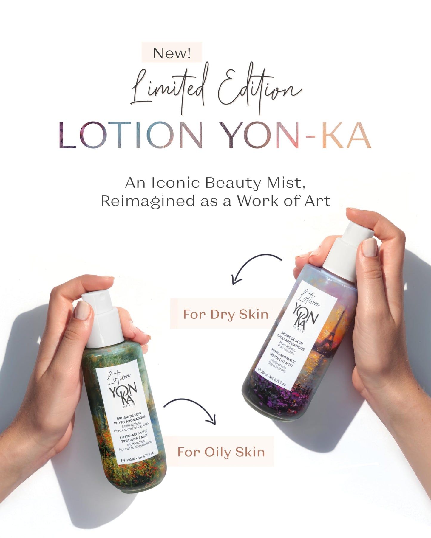 Yon-Ka Paris | Limited Edition Lotion Toner PNG | Purifying Face Toner Mist | for Normal and Oily Skin | 99% Natural Ingredients with Lavender Rosemary | 6.76 fl oz