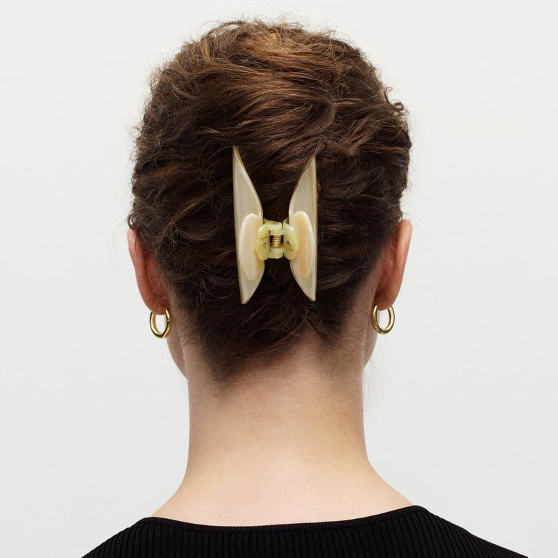 MACHETE Midi Heirloom Claw Hair Clip - 3.5 Inch Tortoise Checker Fashion Accessory