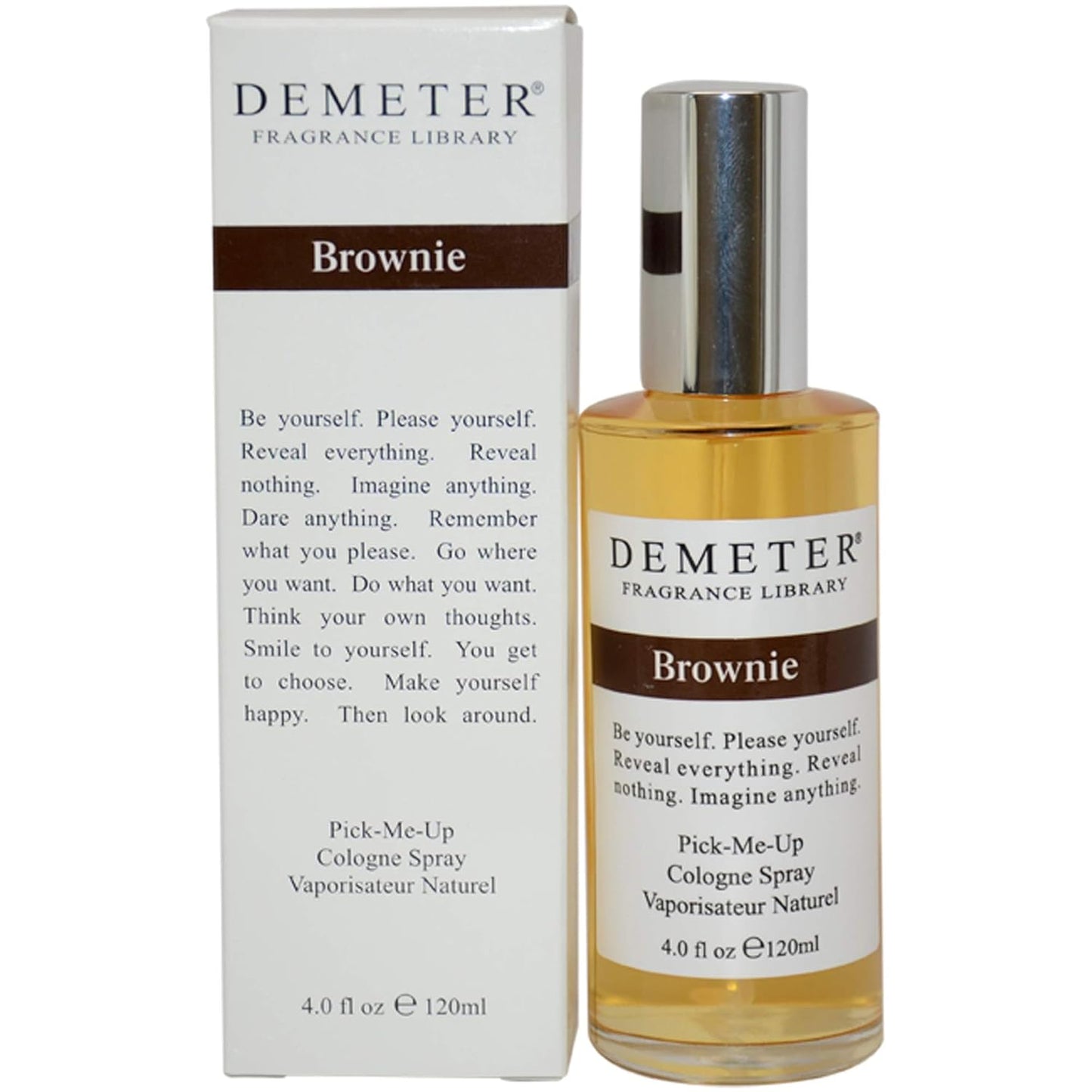 Demeter Brownie Cologne Spray for Women - Sweet Scented Perfume, 4 Oz