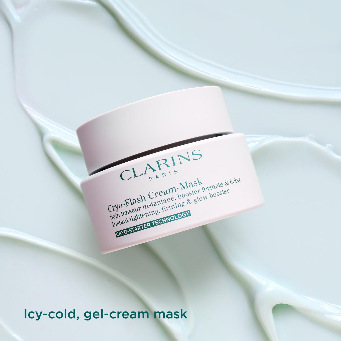 CLARINS Cryo-Flash Face Mask | Visible Lift Effect in 10 Minutes* | Visibly Minimizes Pores | Boosts Radiance | Pro Like Results | All Skin Types