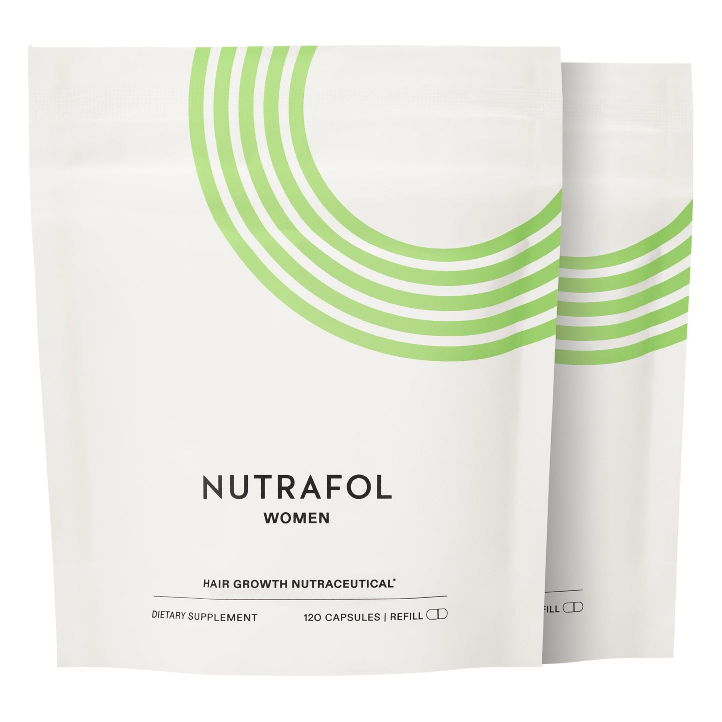 Nutrafol Women Hair Growth Supplements, Ages 18-44, 2-Month Pouches