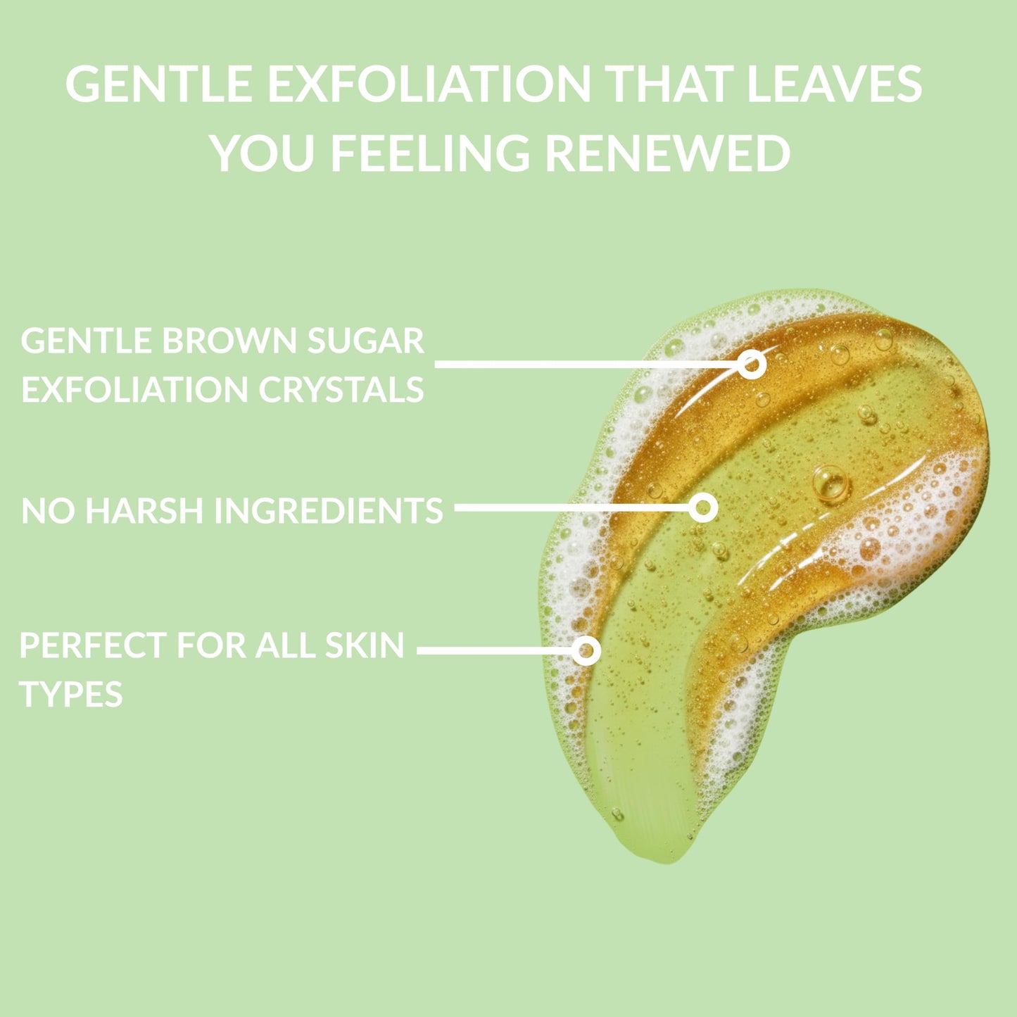 SpaScriptions Exfoliating Cucumber & Melon Body Wash - Scented Moisturizing Body Wash with Hyaluronic Acid for Soft Glowing Skin, Gentle Natural Daily Cleanser Body Scrub, 32 fl oz, Paraben Free