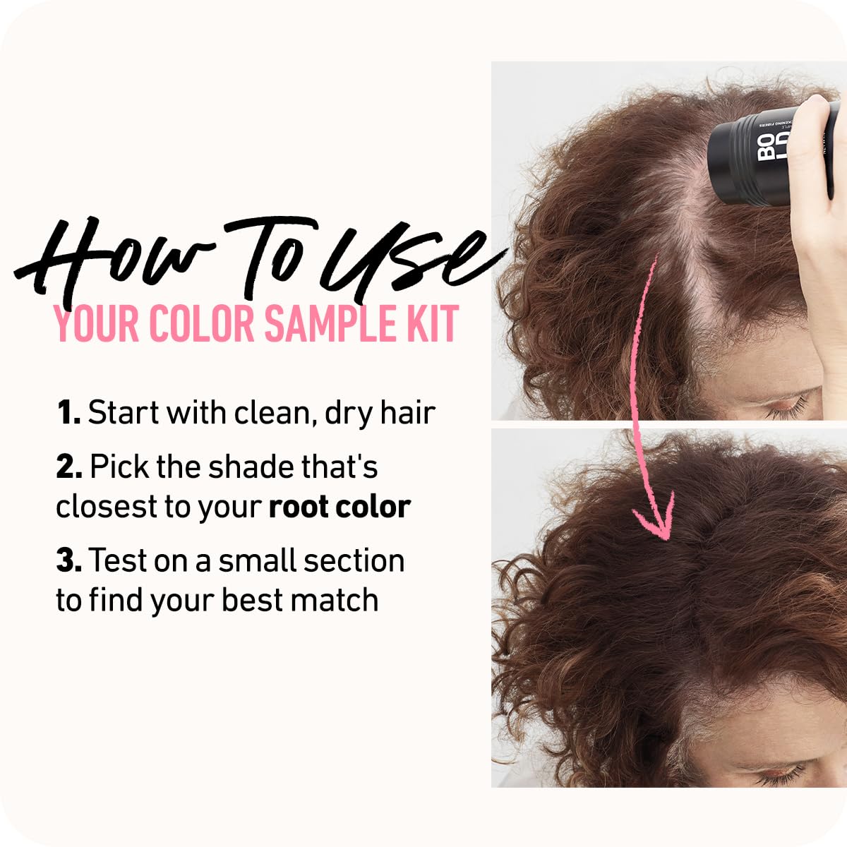 BOLDIFY Hair Fibers Sample Kit - Fill In Thinning and Fine Hair for an Instantly Fuller, Thicker Look (Grays)