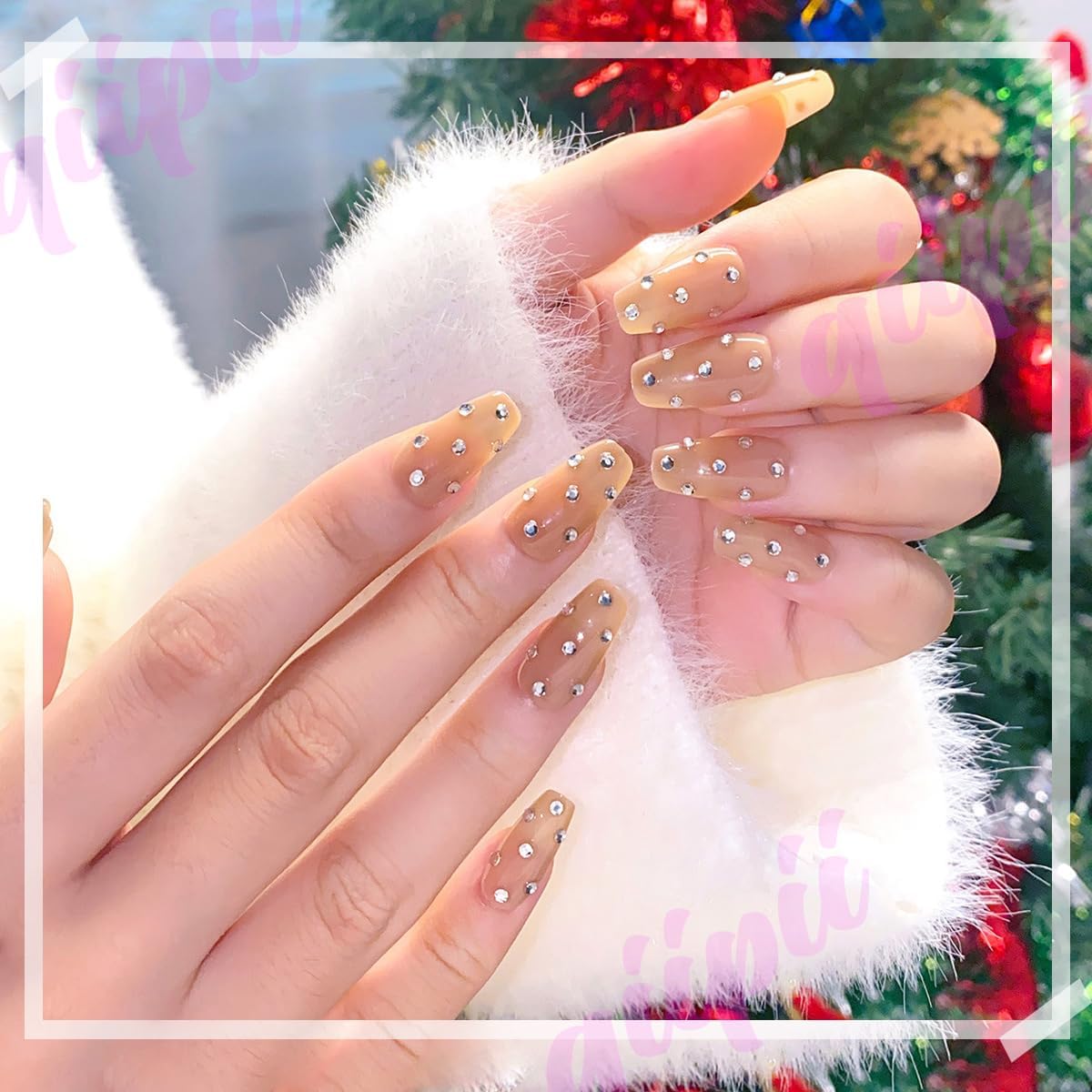 qiipii 4080Pcs Silver Clear Nail Rhinestones Crystal White Stones More Quantity 1.5-4mm Flatback Round Beads K9 Glass Gems Nail Art Diamonds Jewels Charms for Nails Face Eyes Makeup Shoes DIY Crafts
