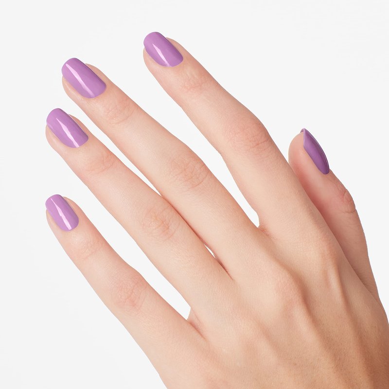 OPI Nail Lacquer Achievement Unlocked | Opaque Light Purple Crème Chip Resistant Nail Polish | Xbox Collection
