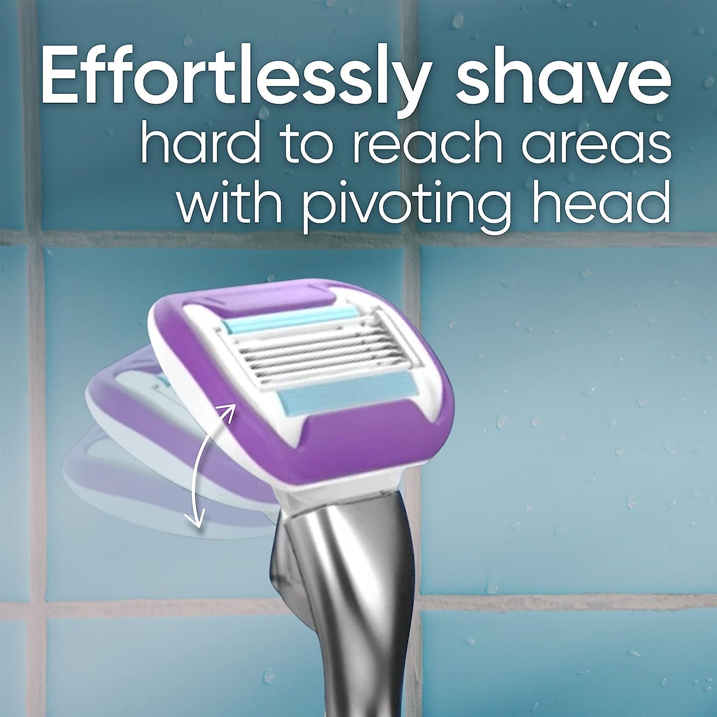 Gillette Venus Swirl Women's Razor - Precision Blades for Smooth Shaving