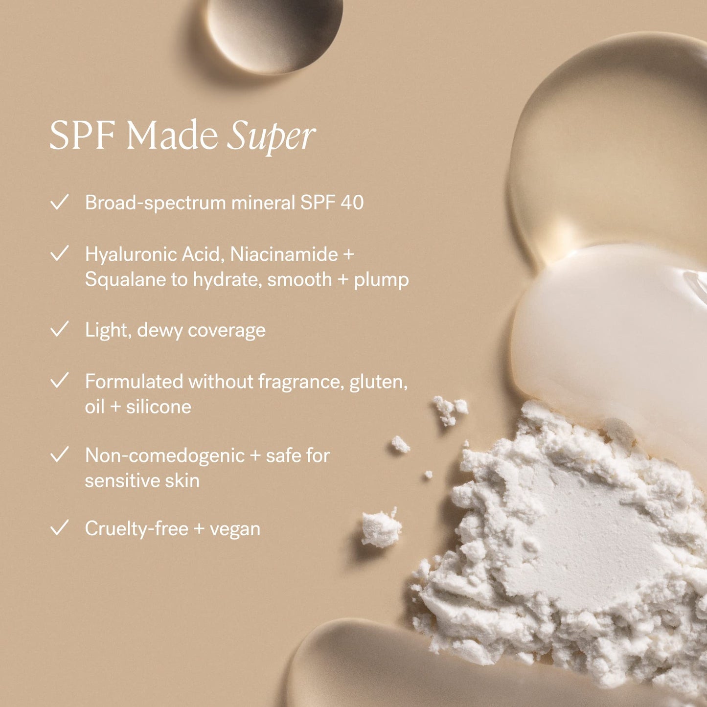 ILIA - Super Serum Skin Tint SPF 40 | Lightweight Foundation With Mineral SPF | Hydrate, Smooth, Plump | Non-Comedogenic, Clean, Cruelty-Free & Vegan (Paloma ST9, 1 fl oz | 30 ml)