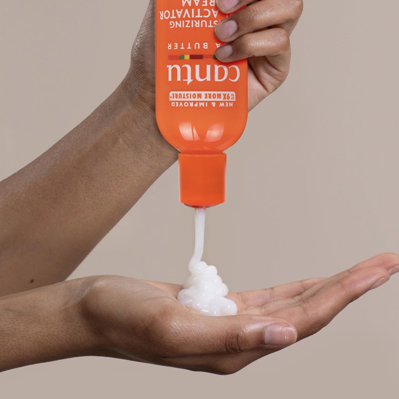 Cantu Shea Butter for Natural Hair Moisturizing Curl Activator Cream, 12 Fl Oz