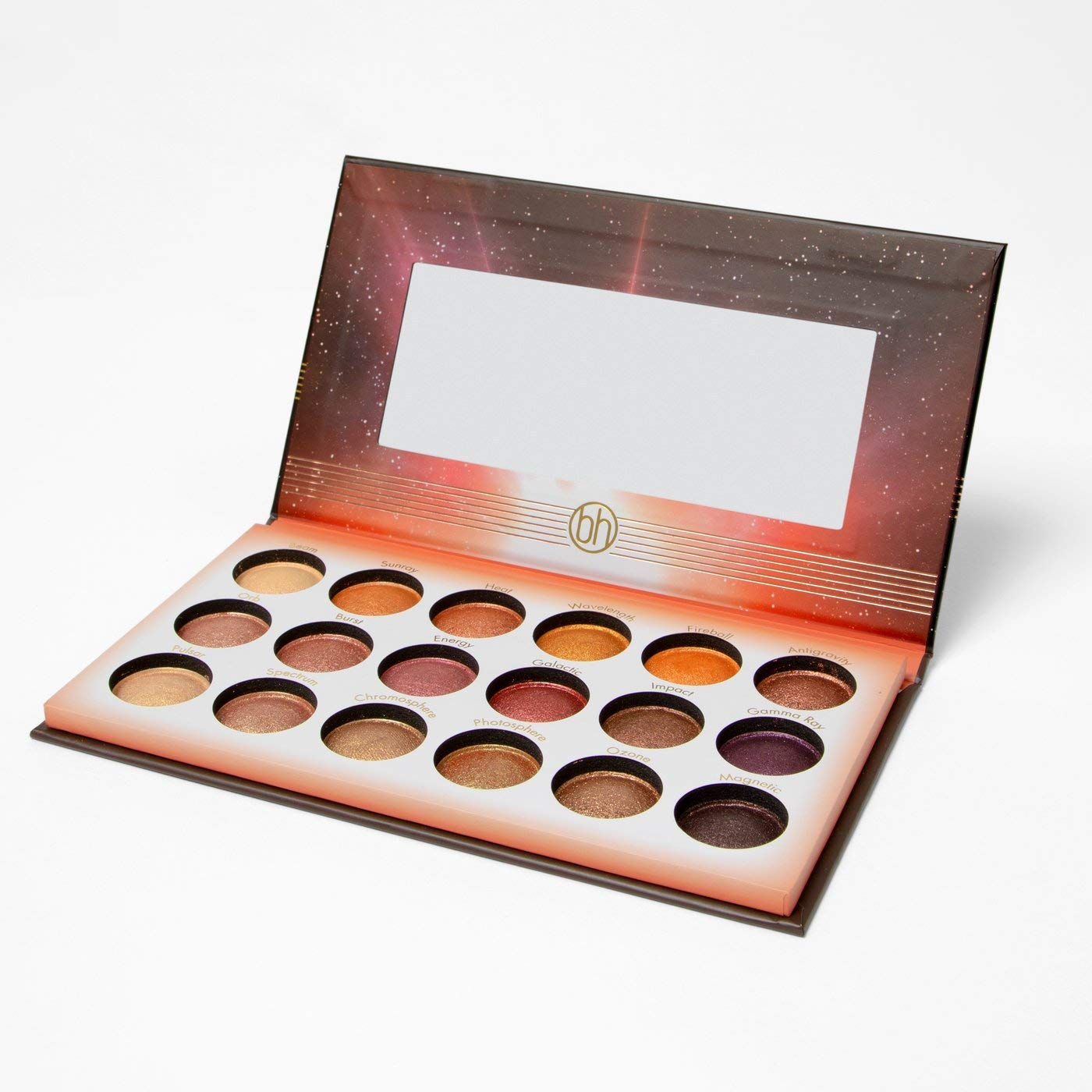 BH Cosmetics | Solar Flare 18-Color Baked Eyeshadow Palette - Vibrant Shades for Stunning Looks