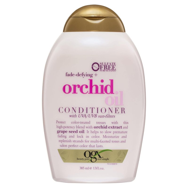 OGX Fade-Defying Orchid Oil Conditioner - UVA/UVB Protection, 13 Ounces
