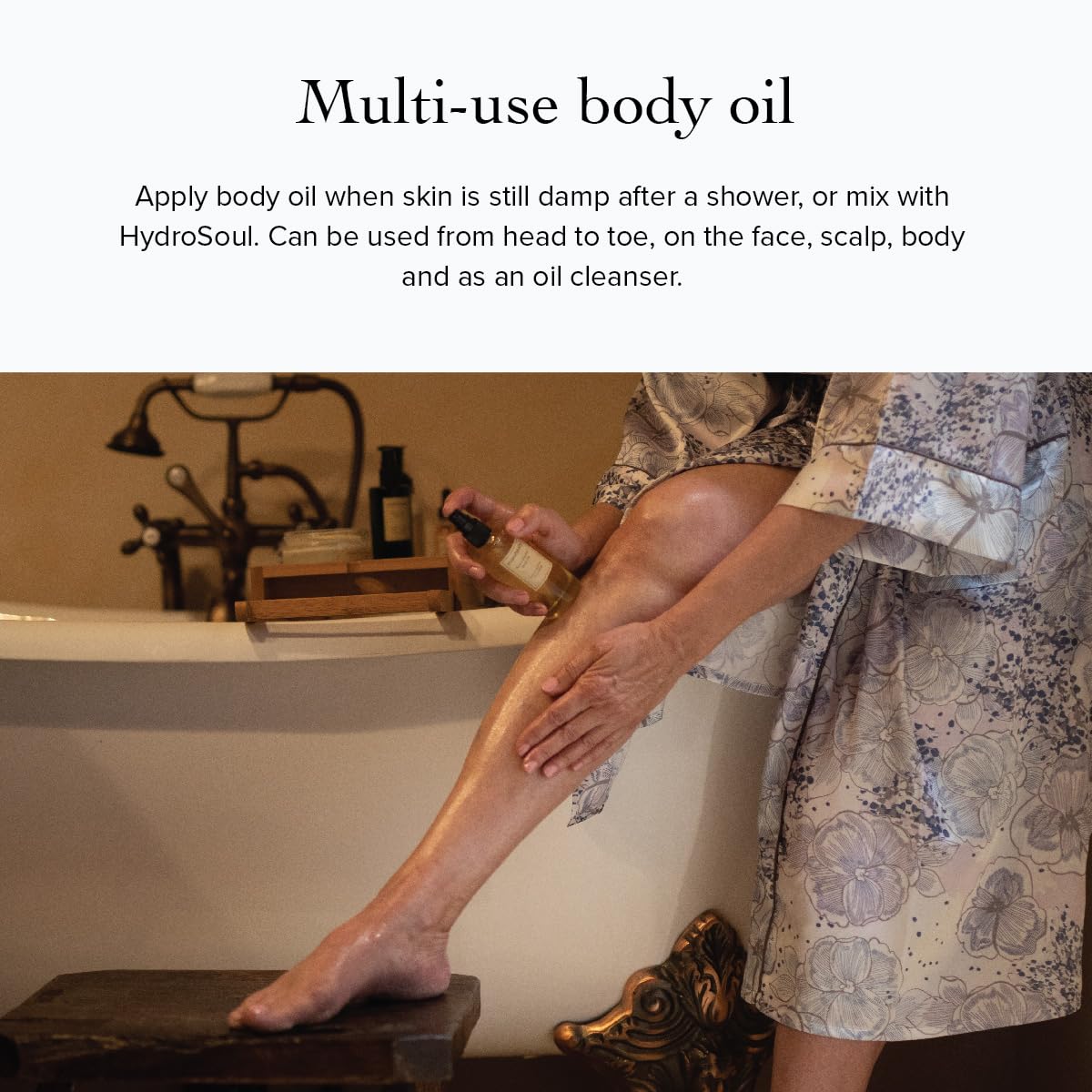 evanhealy Sweet Blossom Body Oil | Organic Jojoba, Sesame, & Sunflower Oil Blend | Body Moisturizer, Massage Oil, Facial Cleanser & Scalp Cleansing