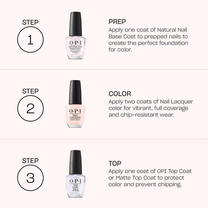 OPI Nail Lacquer Lisbon Wants Moor OPI | Opaque Soft Pink Crème Chip Resistant Nail Polish | Lisbon Collection