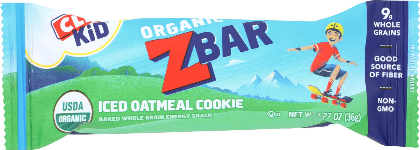 CLIF Organic Iced Oatmeal Cookie Bar, 1.27 OZ