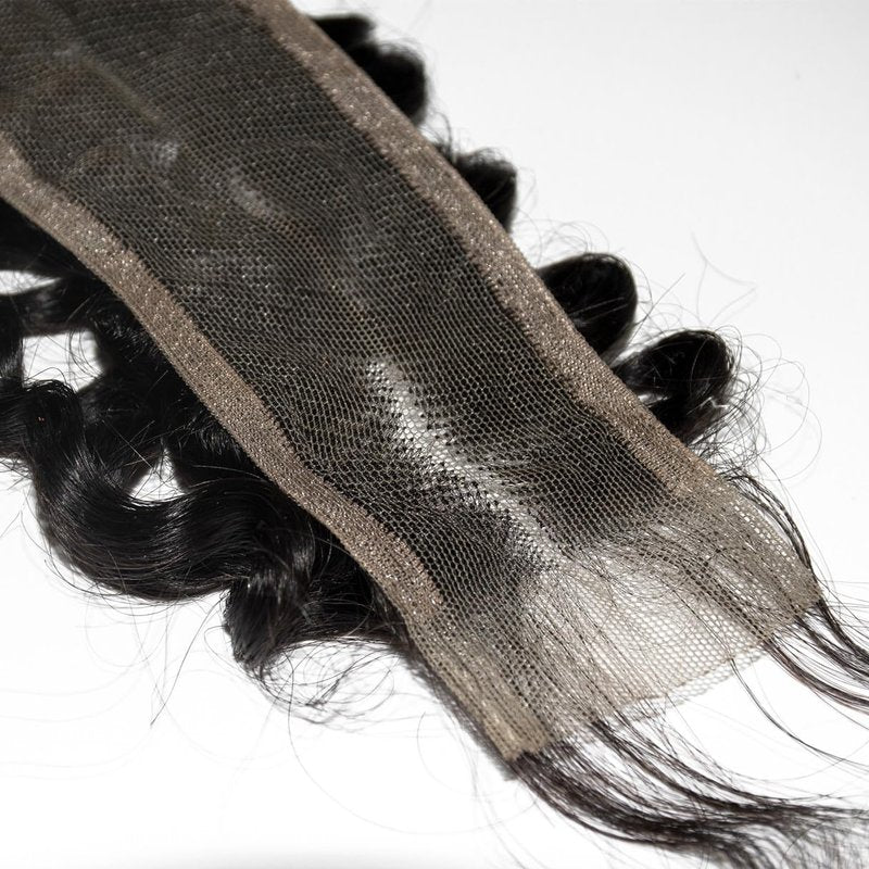 2x6 Kinky Straight Lace Closure Brazilian Human Hair Coarse Italy Yaki Closure 6x2 Frontal For Black Women Pre Plucked Natural Black (2x6 kinky straight closure, 14inch)