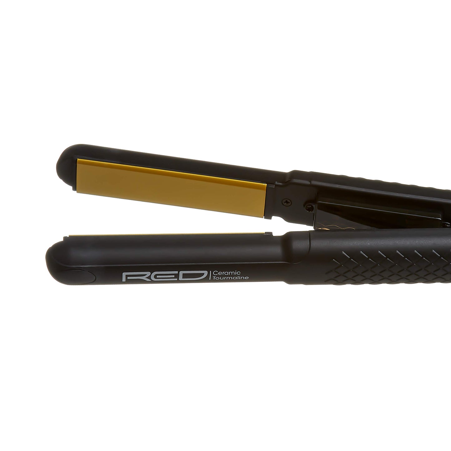 Kiss Products Red Ceramic Tourmaline Professinal Flat Iron, 0.75 Inch, 1 Pound